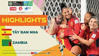 Highlights - Nữ Tây Ban Nha - Nữ Zambia - Siêu phẩm mở màn và show diễn check VAR của trọng tài