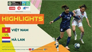 Highlights - Nữ Việt Nam - Nữ Hà Lan - Chia tay World Cup nữ với trận đấu có cơn mưa 7 bàn thắng