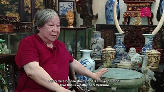 Người tâm huyết với sưu tầm cổ vật