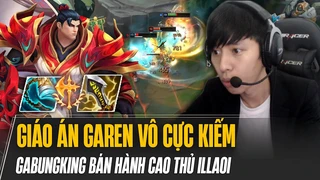 GABUNGKING bán hành cao thủ Illaoi với giáo án Garen vô cực kiếm cực lỗi sát thương