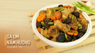 Gà om Nấm với lá Trà thực dưỡng - Món ăn bổ dưỡng tốt cho sức khỏe