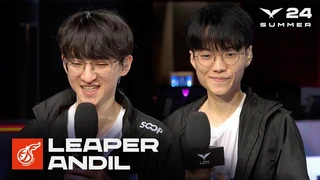[VIETSUB] Phỏng Vấn KDF Leaper, Andil | LCK Mùa Hè 2024 [BRO vs KDF]