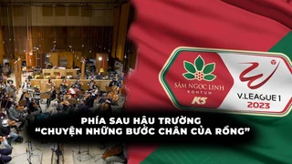 Phía sau hậu trường - Chuyện Những Bước Chân Của Rồng - nhạc ra sân chính thức của V.League