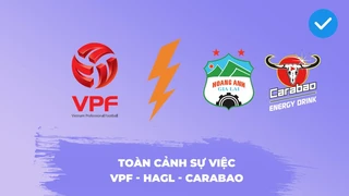 Toàn Cảnh Cuộc Tình HAGL - Carabao - VPF Khiến Thầy Trò Kiatisuk Có Nguy Cơ Không Dự V.League 2023