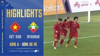 Highlights - Việt Nam - Myanmar - Huỳnh Như và các đồng đội chứng minh đẳng cấp ĐKVĐ - SEA Games 32
