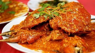 Cua sốt ớt chuẩn vị Singapore