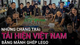 Những chàng trai tái hiện Việt Nam bằng Lego - VTC Now