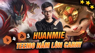Máy chủ super server cn: Huanmie Độc lạ teemo carry flex cùng cao cường xếp bài cực căng