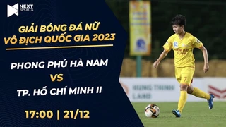 Trực tiếp Phong Phú Hà Nam - TP. HCM II Giải bóng đá nữ VĐQG - Cúp Thái Sơn Bắc (P1)