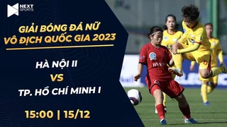 Trực tiếp Hà Nội II - Tp. Hồ Chí Minh I Giải bóng đá nữ VĐQG - Cúp Thái Sơn Bắc 2023 (P4)