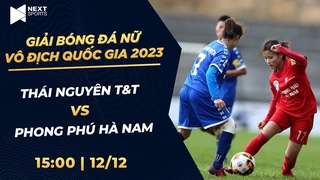 Trực tiếp Thái Nguyên T&T-Phong Phú Hà Nam Giải bóng đá nữ VĐQG-Cúp Thái Sơn Bắc 2023 (P4)
