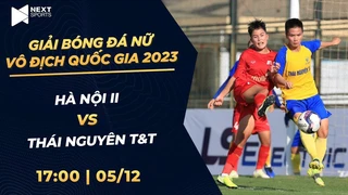 Trực tiếp: Hà Nội II - Thái Nguyên T&T | Giải bóng đá nữ VĐQG - Cúp Thái Sơn Bắc 2023 (P3)