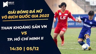 Trực tiếp Than Khoáng Sản VN-Tp. HCM II Giải bóng đá nữ VĐQG 2023 (P3)