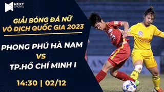 Trực tiếp: Tp. Hồ Chí Minh I - Phong Phú Hà Nam | Giải bóng đá nữ VĐQG - Cúp Thái Sơn Bắc 2023 (P3)