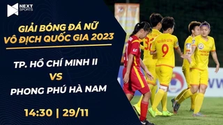 Trực tiếp: Tp. Hồ Chí Minh II - Phong Phú Hà Nam | Giải bóng đá nữ VĐQG - Cúp Thái Sơn Bắc 2023 (P4)