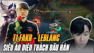 Nhân Ngày 8 3 Faker Gửi Tặng Fan Bông Hồng Đen Mang Tên Leblanc Siêu Ảo Diệu Tại Thách Đấu Hàn