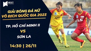 Trực tiếp: TP Hồ Chí Minh II - Sơn La | Giải bóng đá nữ VĐQG - Cúp Thái Sơn Bắc 2023 (P2)