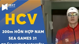 🏅HCV 200m BƠI HỖN HỢP NAM Hưng Nguyên quậy đục nước, bỏ xa các đối thủ để bỏ túi tấm HCV