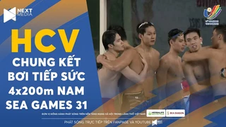 🏅HCV BƠI TIẾP SỨC 4x200m NAM Các kình ngư Việt Nam phá vỡ kỷ lục SEA Games với thành tích 7p16s31