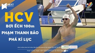 🏅HCV I BƠI 100m ẾCH | Phạm Thanh Bảo thiết lập kỉ lục SEA Games với thành tích 1 phút 01.17 giây