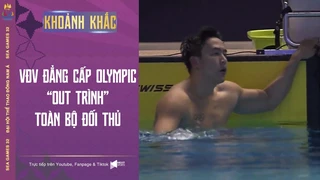 Quah Zheng Wen phô diễn đẳng cấp Olympic out trình toàn bộ đối thủ tại SEA Games 32