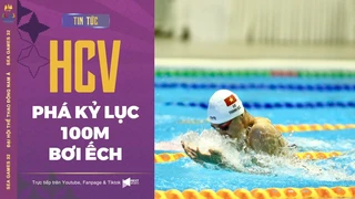 🥇 HCV 100m Bơi Ếch nam Phạm Thanh Bảo xuất sắc phá kỷ lục của chính mình cách đây 1 năm