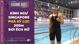 Thần đồng Letitia En Yi Sim giành kỷ lục cá nhân thứ 2 tại SEA Games 32
