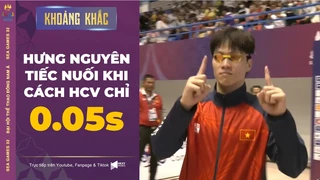 Ngày thi đấu đen đủi của Trần Hưng Nguyên khi cách tấm HCV thứ 4 của mình chỉ vài tích tắc