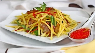 Gỏi Cá Dứa trộn Xoài