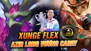Xunge Triển Khai Thế Trận Cực Tốt Hướng Tới Long Vương Azir Carry