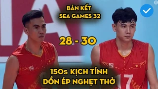 150s nghẹt thở trong trận bán kết bóng chuyền SEA Games 32, Việt Nam đối đầu ĐKVĐ Indonesia