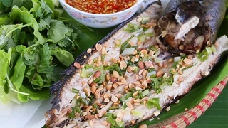 Đổi vị với cá Lóc nướng Hóa thạch
