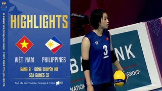 HIGHLIGHTS Việt Nam - Philippines Bảng B Bóng chuyền Nữ SEA Games 32 Tiếp mạch chiến thắng!