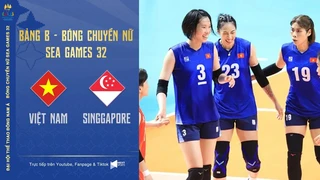 Full HD Vietnam - Singapore Đội tuyển nữ Việt Nam out trình, hạ đẹp Singapore SEA GAMES 32 (P2)