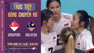 LIVESTREAM Singapore - Malaysia Classifier 5-6 Women's Volleyball SEA Games 32