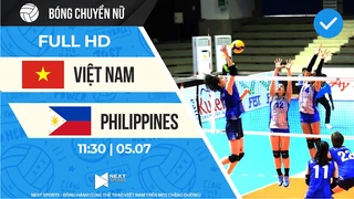 FULL HD Việt Nam - Philippines Đối thủ khó nhằn, Vi Quỳnh ra sân thay đổi cục diện trận đấu (P2)