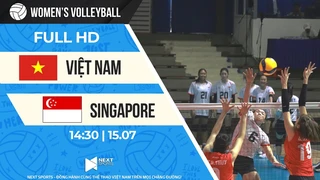 FULL HD Việt Nam - Singapore Trận thắng áp đảo nhất của bóng chuyền nữ Việt Nam (P1)