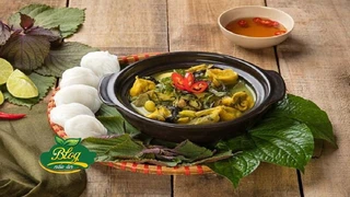 Cá chình om chuối đậu - đậm đà ngày đông