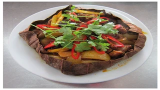 Bổ dưỡng với Ba Ba hấp lá sen