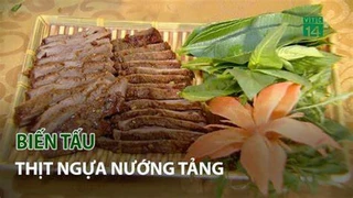 Biến tấu Thịt Ngựa nướng tảng