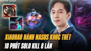Best Tryndamere Trung Quốc Xiaohao với nhân phẩm chí mạng đầu trận như hack bán hành khiến Nasus khóc thét
