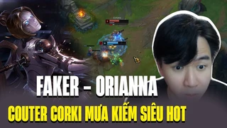 Để Quỷ Vương Faker Chỉ Các Bạn Cách Counter Corki Mưa Kiếm Siêu Hot Tại Đường Giữa | BLV Hoàng Sama