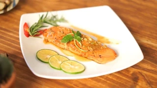 Cá hồi sốt Jalappeno đãi khách ngày Tết