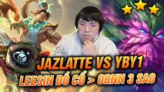 Giải apac#3: Jazlatte sử dụng leesin đồ cổ sút bay cơ hội vào ngày 2 $ chú bé Ornn 3 sao của yby1