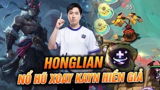 Honglian nổ hũ thần tài cực kỳ may mắn xoay Kayn Hiền Giả xoay cả lobby như chong chóng