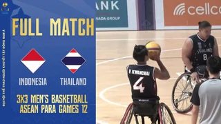 FULL HD Indonesia - Thailand 3x3 Men's Basketball ASEAN Para Games 12 (P2)