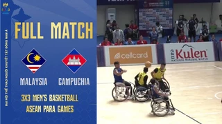 FULL HD | Malaysia - Cambodia | 3x3 Men's Basketball ASEAN Para Games 12 (P1)
