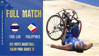 FULL HD | Thailand - Philippines | 3x3 Men's Basketball ASEAN Para Games 12 (P2)