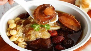 Bào ngư nấu táo đỏ: Món ăn kiêm bài thuốc 