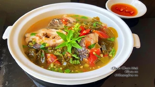 Cá anh vũ nấu lá giang: Bổ dưỡng cho mùa nắng nóng